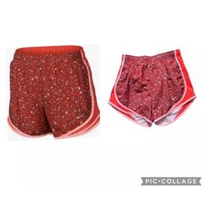 Nike Women's DRI-FIT Tempo Running Shorts Active Light Red Pink Size XS - EUC